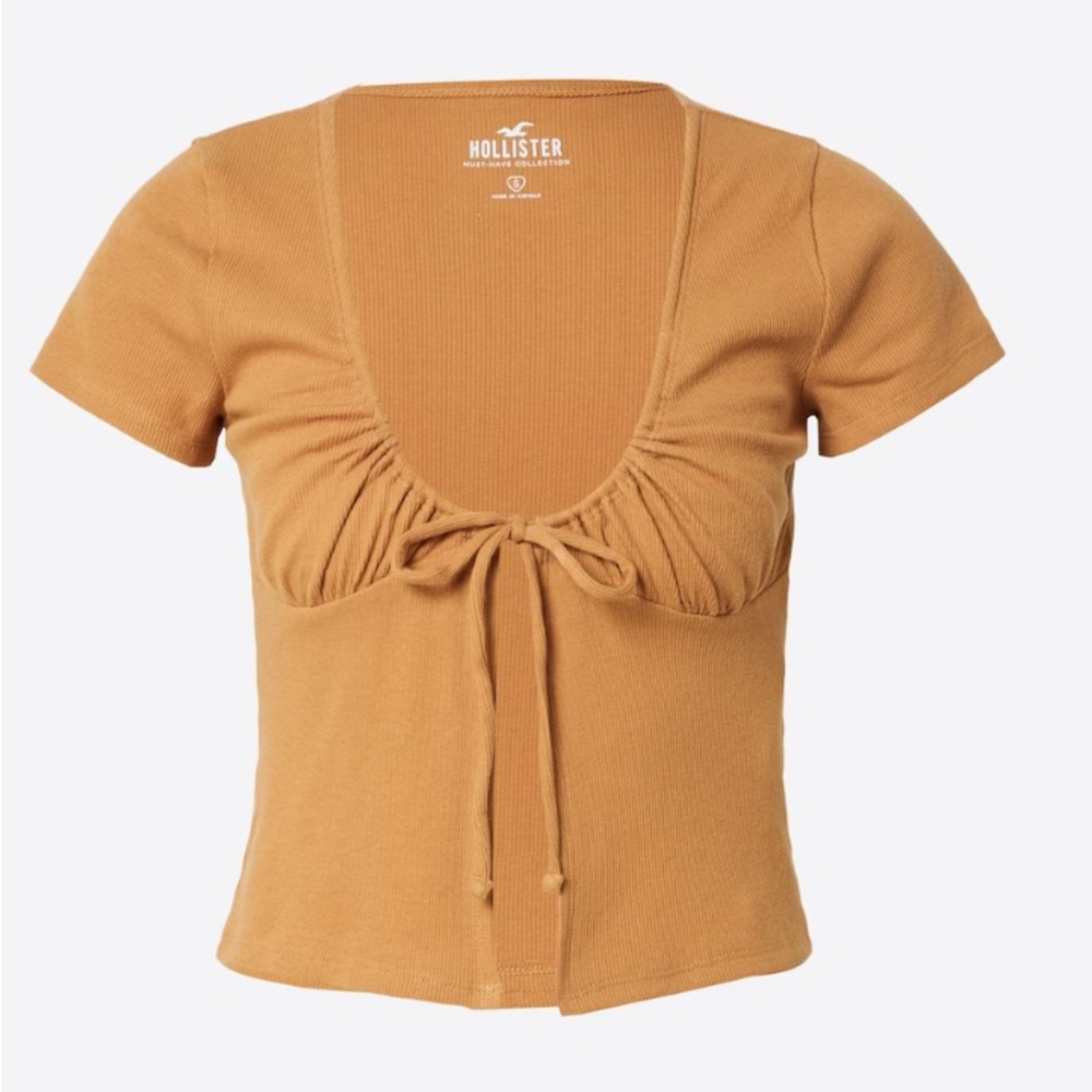 Hollister Women’s Bow Tie Blouse Brand New Size L